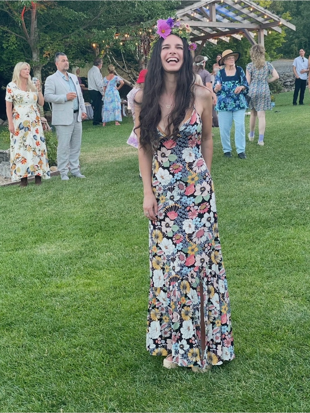O'Neill Sterling Floral Print Slipdress